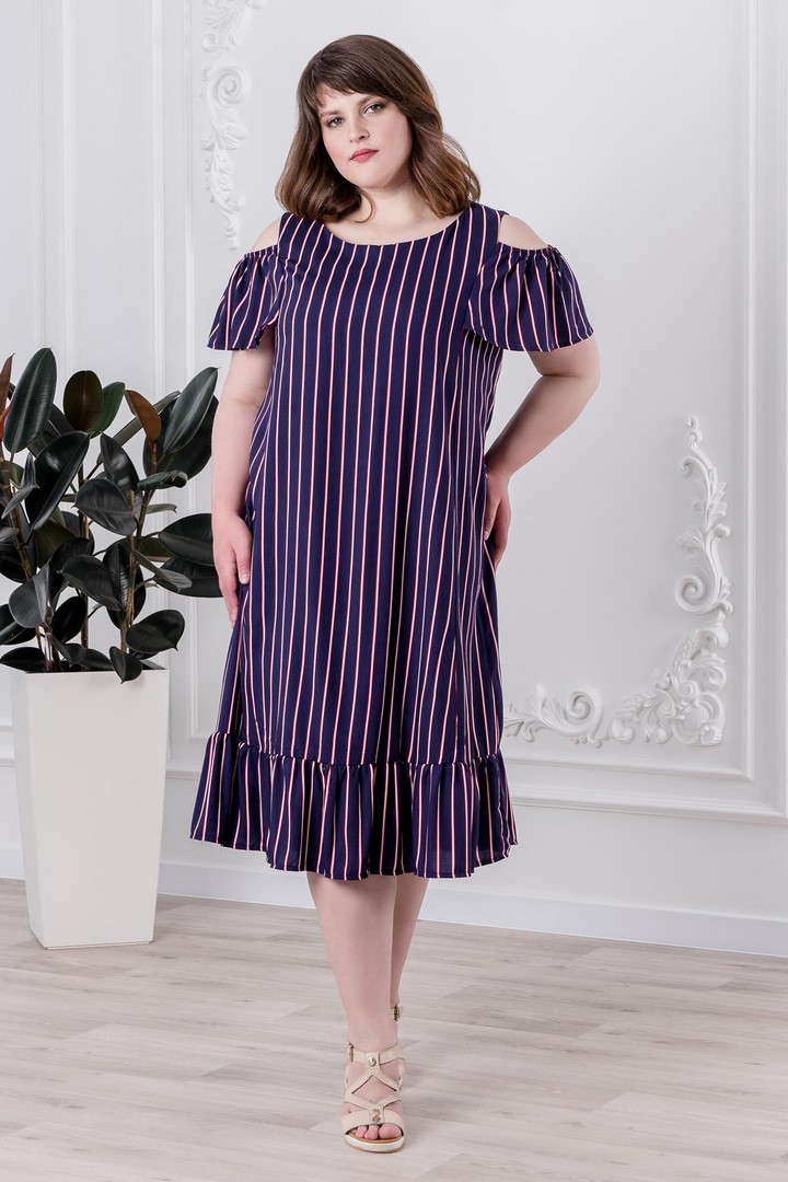 Фото товара 19710, сарафан в полоску